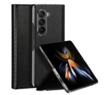 DUX DUCIS Leather Flip and Wallet Case for Samsung Galaxy Z Fold5 5G Dux Ducis Bril - Black  Leather Flip and Wallet Case for Samsung Galaxy Z Fold5 5G Dux Ducis Bril - Black