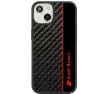 Audi Audi Carbon Fiber Stripe iPhone 14 6.1" black/black hardcase AUS-TPUPCIP14-R8/D1-BK  Audi Carbon Fiber Stripe iPhone 14 6.1" black/black hardcase     AUS-TPUPCIP14-R8/D1-BK