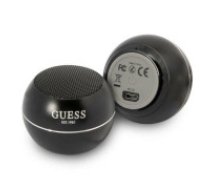 Guess Guess Bluetooth speaker GUWSALGEK Speaker mini black / black  Guess Bluetooth speaker GUWSALGEK Speaker mini black / black