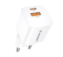 Wozinsky Wozinsky CMWCW 20W USB-C / USB-A wall charger - white  Wozinsky CMWCW 20W USB-C / USB-A wall charger - white