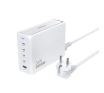 Dudao Dudao A228EU GaN charger 1x USB-A 4x USB-C PD 228W - white  Dudao A228EU GaN charger 1x USB-A 4x USB-C PD 228W - white