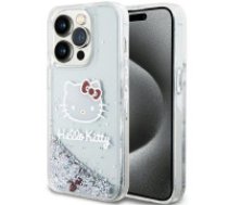 Hello Kitty Hello Kitty Liquid Glitter Charms Kitty Head case for iPhone 13 Pro / 13 - silver  Hello Kitty Liquid Glitter Charms Kitty Head case for iPhone 13 Pro / 13 - silver