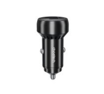 Choetech Choetech TC0014 USB-C USB-A PD 60W car charger with LED backlight - black  Choetech TC0014 USB-C USB-A PD 60W car charger with LED backlight - black