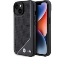 BMW BMW Perforated Twisted Line MagSafe Case for iPhone 15/14/13 - Black  BMW Perforated Twisted Line MagSafe Case for iPhone 15/14/13 - Black