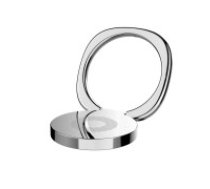 Baseus Baseus Privity Ring holder / ring with stand function - silver  Baseus Privity Ring holder / ring with stand function - silver