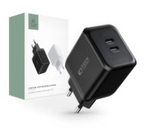 Tech-Protect Tech-Protect C35W-2 mains charger 2x USB-C PD 35W - black  Tech-Protect C35W-2 mains charger 2x USB-C PD 35W - black