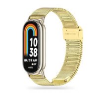 Tech-Protect Tech-Protect MilaneseBand strap for Xiaomi Smart Band 8 / 8 NFC - gold  Tech-Protect MilaneseBand strap for Xiaomi Smart Band 8 / 8 NFC - gold