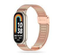 Tech-Protect Tech-Protect MilaneseBand strap for Xiaomi Smart Band 8 / 8 NFC - pink  Tech-Protect MilaneseBand strap for Xiaomi Smart Band 8 / 8 NFC - pink