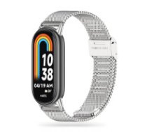 Tech-Protect Tech-Protect MilaneseBand Strap for Xiaomi Smart Band 8 / 8 NFC - Silver  Tech-Protect MilaneseBand Strap for Xiaomi Smart Band 8 / 8 NFC - Silver