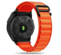 Tech-Protect Tech-Protect Nylon Pro Strap for Garmin Fenix ​​5 / 6 / 6 Pro / 7 - Orange  Tech-Protect Nylon Pro Strap for Garmin Fenix ​​5 / 6 / 6 Pro / 7 - Orange