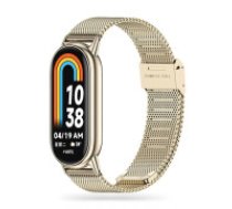 Tech-Protect Tech-Protect MilaneseBand strap for Xiaomi Smart Band 8 / 8 NFC - beige  Tech-Protect MilaneseBand strap for Xiaomi Smart Band 8 / 8 NFC - beige