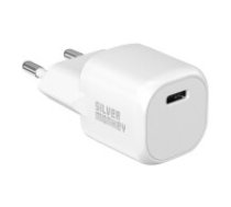 Silver Monkey Silver Monkey Mini USB-C 20W PD wall charger - white  Silver Monkey Mini USB-C 20W PD wall charger - white