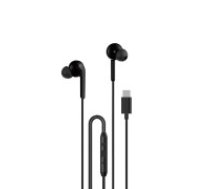 Dudao Dudao X3C+ wired USB-C in-ear headphones 1.2m - black  Dudao X3C+ wired USB-C in-ear headphones 1.2m - black