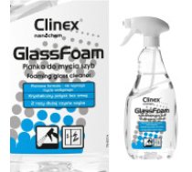 Clinex Professional foam for cleaning windows, mirrors and glass without streaks and smudges CLINEX Glass Foam 650ML  Professional foam for cleaning windows, mirrors and glass without     streaks and smudges CLINEX Glass Foam 650ML