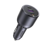 UGREEN Ugreen EC705 car charger 130W 2x USB-C 1x USB-A - gray  Ugreen EC705 car charger 130W 2x USB-C 1x USB-A - gray