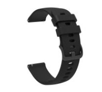 marka niezdefiniowana Silicone Strap for Huawei Watch GT2 / GT3 42mm - Black  Silicone Strap for Huawei Watch GT2 / GT3 42mm - Black