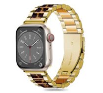 Tech-Protect Tech-Protect Modern Apple Watch Strap 4 / 5 / 6 / 7 / 8 / 9 / SE (38 / 40 / 41 mm) - Gold / Leopard  Tech-Protect Modern Apple Watch Strap 4 / 5 / 6 / 7 / 8 / 9 / SE (38 / 40 /     41 mm) - Gold / Leopard