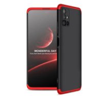 GKK GKK 360 Protection Case Front and Back Case Full Body Cover Samsung Galaxy M51 black-red  GKK 360 Protection Case Front and Back Case Full Body Cover Samsung Galaxy M51 black-red