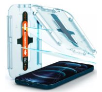 Spigen TEMPERED GLASS Spigen GLAS.TR "EZ FIT" 2-PACK IPHONE 12 PRO MAX  TEMPERED GLASS Spigen GLAS.TR "EZ FIT" 2-PACK IPHONE 12 PRO MAX