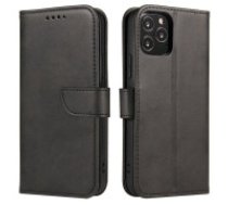 Hurtel Magnētiskais futrālis, elegants grāmatu plaukta tipa futrālis ar statīvu LG Velvet 5G melns Magnet Case futrālis; grāmatu tipa, statīva funkcija, elastīgs TPU, ekoloģiska āda;     Viedtālruņa aizsargkorpuss ar statīvu; Aktīvi mobilie lietotāji. Mag