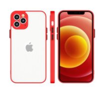 Hurtel Milky Case silicone flexible translucent case for Xiaomi Redmi Note 10 / Redmi Note 10S red  Milky Case silicone flexible translucent case for Xiaomi Redmi Note 10 / Redmi Note 10S     red