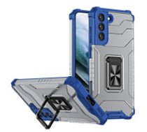 Hurtel Kristāla gredzena korpuss Kickstand Tough Rugged Cover priekš Samsung Galaxy S21+ 5G (S21 Plus 5G) zils  Crystal Ring Case Kickstand Tough Rugged Cover for Samsung Galaxy     S21+ 5G (S21 Plus 5G) blue