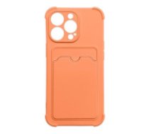 Hurtel Card Armor Case Pouch Cover for iPhone 11 Pro Card Wallet Silicone Air Bag Armor Case Orange  Card Armor Case Pouch Cover for iPhone 11 Pro Card Wallet Silicone Air Bag Armor Case     Orange