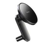 Baseus Baseus magnetic car phone holder wireless Qi charger 15 W (MagSafe compatible for iPhone) black (WXJN-01)  Baseus magnetic car phone holder wireless Qi charger 15 W (MagSafe     compatible for iPhone) black (WXJN-01)