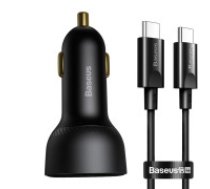 Baseus Baseus Superme fast car charger USB / USB Type C 100W PPS Quick Charge Power Delivery + USB cable Type C 100W (20V/5A) 1m black (TZCCZX-01)  Baseus Superme fast car charger USB / USB     Type C 100W PPS Quick Charge Power Delivery + USB cable Type 