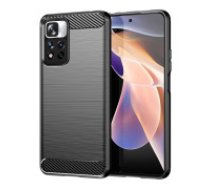 Hurtel Carbon Case flexible case cover Xiaomi Redmi Note 11 Pro+ 5G (China) / 11 Pro 5G (China) / Mi11i HyperCharge / Poco X4 NFC black  Carbon Case flexible case cover Xiaomi Redmi Note 11     Pro+ 5G (China) / 11 Pro 5G (China) / Mi11i HyperCharge / Poco X4 NFC black