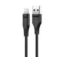 Acefast Acefast cable MFI USB - Lightning 1.2m, 2.4A black (C3-02 black)  Acefast cable MFI USB - Lightning 1.2m, 2.4A black (C3-02 black)