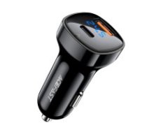 Acefast Acefast car charger 66W USB Type C / USB, PPS, Power Delivery, Quick Charge 4.0, AFC, FCP black (B4 black)  Acefast car charger 66W USB Type C / USB, PPS, Power Delivery, Quick     Charge 4.0, AFC, FCP black (B4 black)