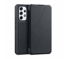 DUX DUCIS Dux Ducis Skin X Holster pārvalks priekš Samsung Galaxy A53 5G melns "Dux Ducis Āda X pārvalks"; "Eko ādas futrālis, statīva funkcija,     vizītkartes kabatiņa"; "Mobilā telefona aksesuārs Samsung Galaxy A53 5G"; "Stilīgs un praktisks lietotājs"