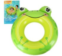 BESTWAY 36351 Piepūšamais peldēšanas ritenis Frog  BESTWAY 36351 Piepūšamais peldēšanas ritenis Frog