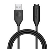 Nillkin Nillkin Garmin pulksteņa USB uzlādes kabelis (melns) Nillkin USB Data and Charging Cable for Garmin Watch Black Nillkin Garmin Watch USB Charging Cable (black)