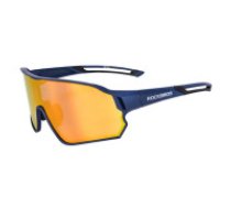 Rockbros Riteņbraukšanas saulesbrilles Rockbros 10134PL (zilas)  Cycling sunglasses Rockbros 10134PL (blue)