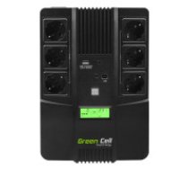 Green Cell Nepārtrauktās barošanas avots UPS Green Cell AiO 800VA 480W Green Cell UPS Uninterruptible power supply UPS Green Cell AiO 800VA 480W