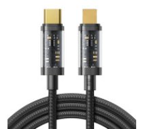 Joyroom Kabelis līdz USB-C Lightning Data 20W 2m Joyroom S-CL020A20 (melns) Joyroom S-CL020A20 Type-C to Lightning 20W Data Cable 2m-Black Kabel do USB-C Lightning Data 20W 2m Joyroom     S-CL020A20 (czarny)