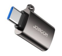 Joyroom Adapteris USB vīrietis-vīrišķis Type-C Joyroom S-H151 (melns) Adapteris Joyroom S-H151, USB-C/USB-A Adapter USB male-female Type-C Joyroom S-H151 (black)