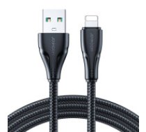 Joyroom Joyroom USB to Apple iPhone Lightning Data Charging Cable 2.4A, 1.2m, Black  Cable USB Surpass / Lightning / 1.2m Joyroom S-UL012A11 (black)