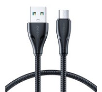 Joyroom Kabeļa savienojums ar Micro USB-A / Surpass / 1,2 m Joyroom S-UM018A11 (melns)  Cable to Micro USB-A / Surpass / 1.2m Joyroom S-UM018A11 (black)
