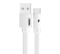 Remax USB-C kabelis Remax Kerolla, 1 m (balts)  Cable USB-C Remax Kerolla, 1m (white)