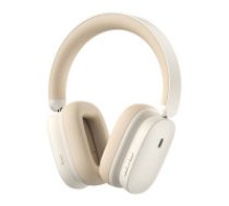 Baseus Baseus Bowie H1 bezvadu austiņas Bluetooth 5.2, ANC (balta) Bezvadu austiņas Baseus Bowie H1 Bezvadu austiņas Bluetooth 5.2, ANC (balts) Baseus Bowie H1 Wireless headphones Bluetooth     5.2, ANC (white)