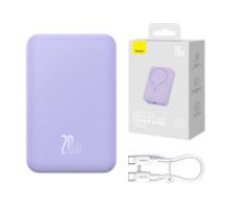 Baseus Powerbank Baseus Magnetic Mini 20000mAh 20W MagSafe (violeta)  Powerbank Baseus Magnetic Mini 20000mAh 20W MagSafe (purple)