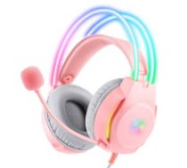 ONIKUMA Spēļu austiņas ONIKUMA X26 Pink  Gaming headphones ONIKUMA X26 Pink