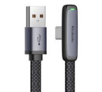 Mcdodo USB uz USB-C kabelis Mcdodo CA-3341 6A 90 grādu 1,8 m  USB to USB-C cable Mcdodo CA-3341 6A 90 degree 1.8m