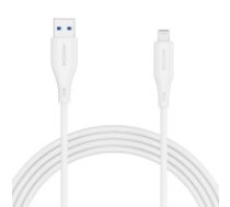 Ricomm USB-A uz Lightning kabelis Ricomm RLS004ALW 1,2 m  USB-A to Lightning Cable Ricomm RLS004ALW 1.2m