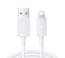 Joyroom Kabelis S-AL012A14 2,4A USB uz Lightning / 2,4A/ 1,2 m (balts)  Cable S-AL012A14 2.4A USB to Lightning / 2,4A/ 1,2m (white)