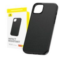Baseus Tālruņa korpuss iPhone 15 Pro baseus Fauxther sērijai (melna)  Phone Case for iPhone 15 Pro Baseus Fauxther Series (Black)