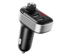 XO Auto lādētājs XO Smart Bluetooth TZ08 (melns)  Car charger XO Smart Bluetooth TZ08 (black)